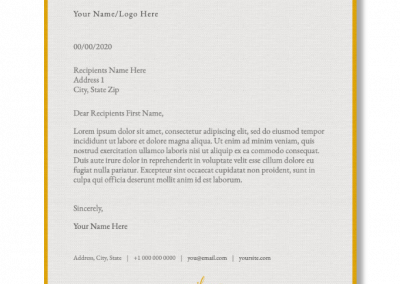 Emailnery™ Expression Letterhead